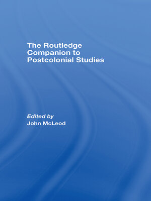 cover image of The Routledge Companion to Postcolonial Studies
